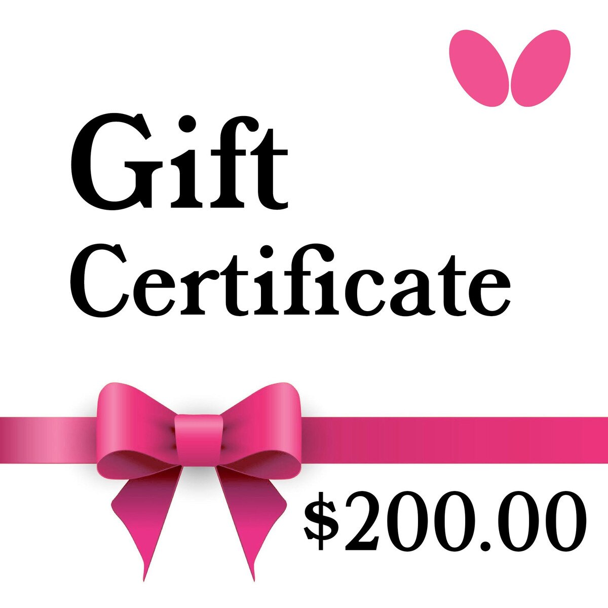 Butterflyonline.com $200.00 Gift Certificate